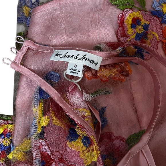 FOR LOVE & LEMONS PERCY MINI DRESS - Picture 13 of 14